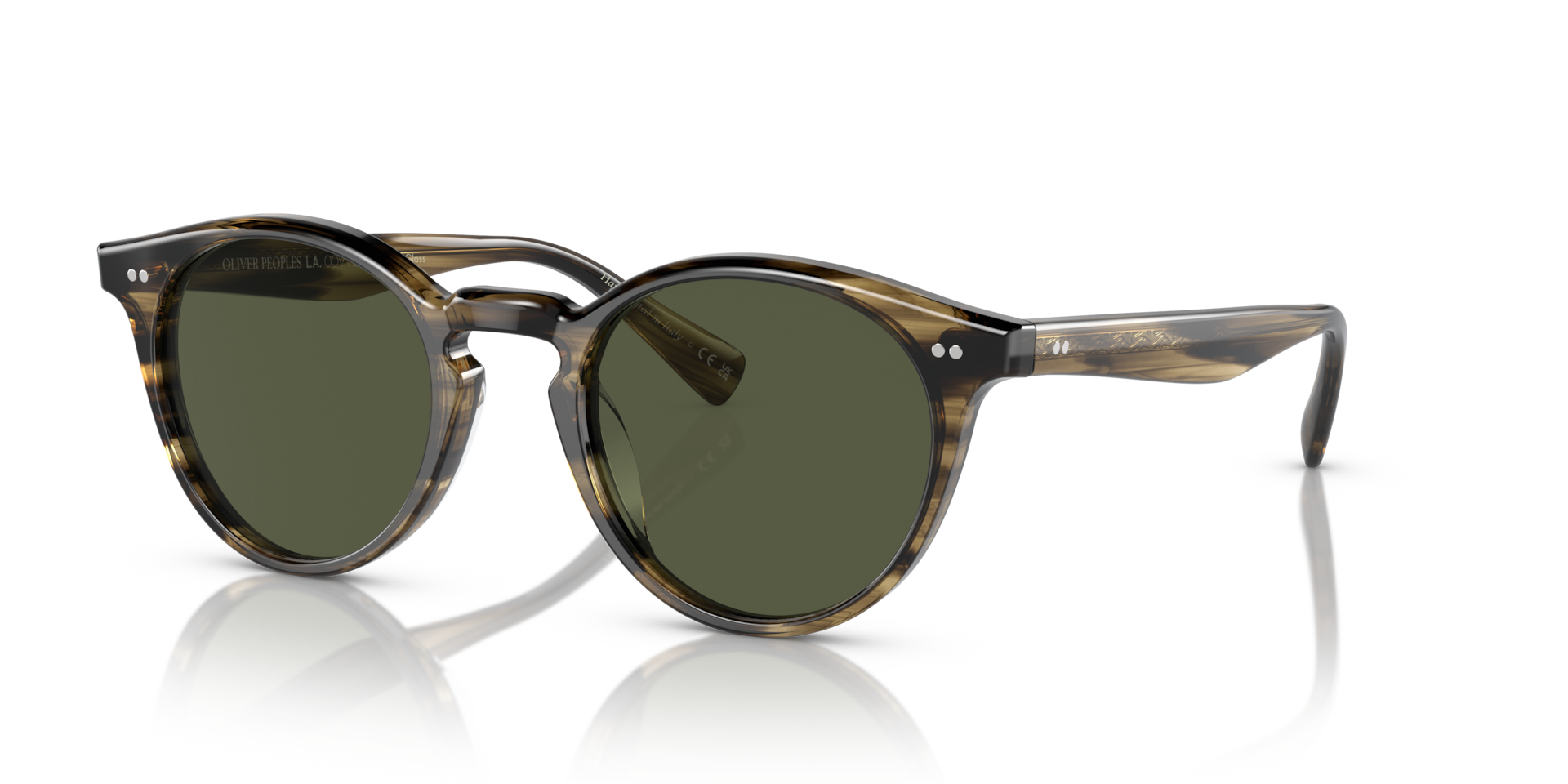 Oliver Peoples OV5459SU Romare Sun L (50 - 22) with Green lenses