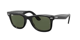 Ray-Ban Original Wayfarer Classic L (50 - 22) with Green lenses