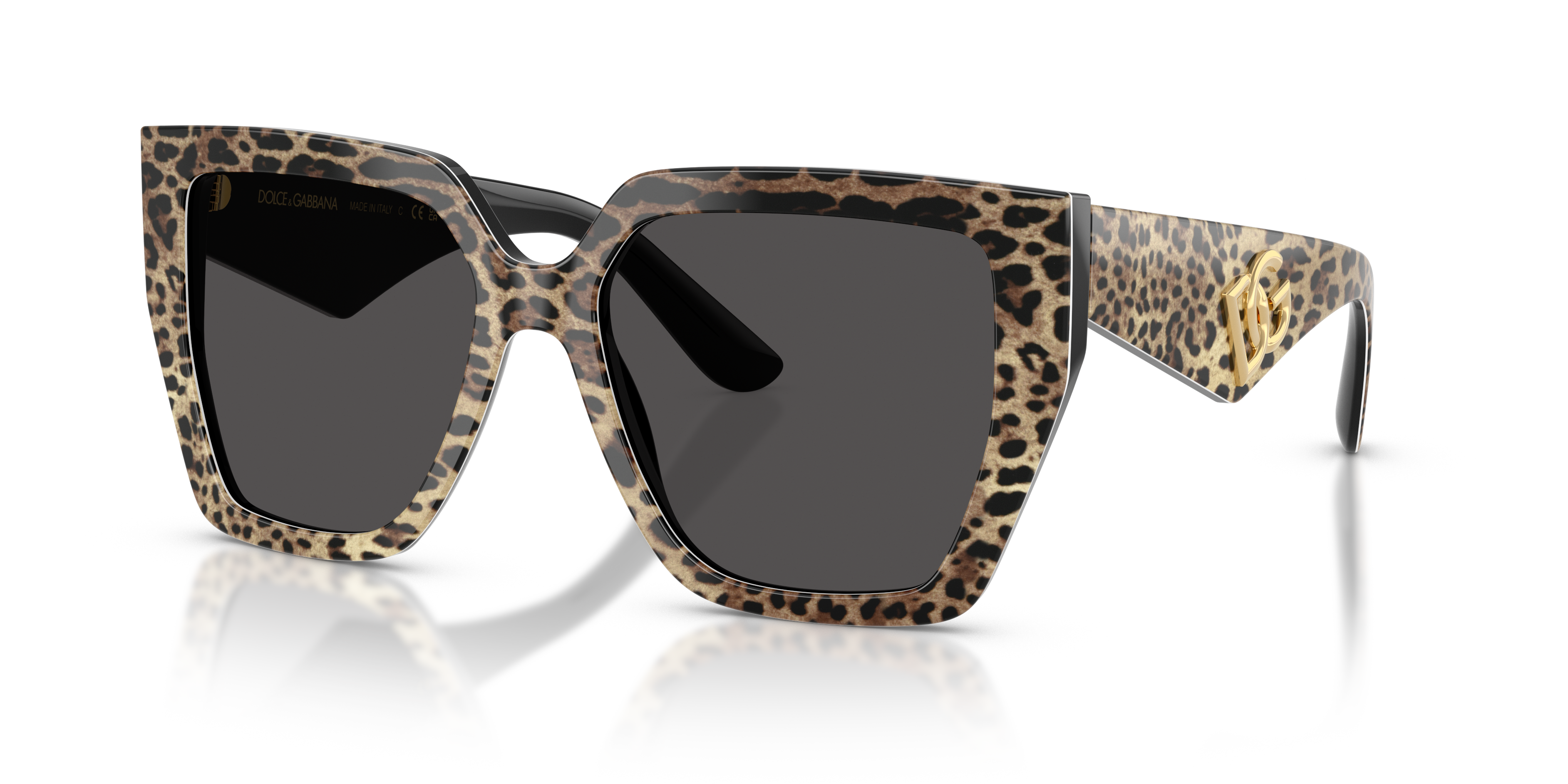 Dolce&Gabbana DG4438 M (55 - 17) with Grey lenses and Black frame