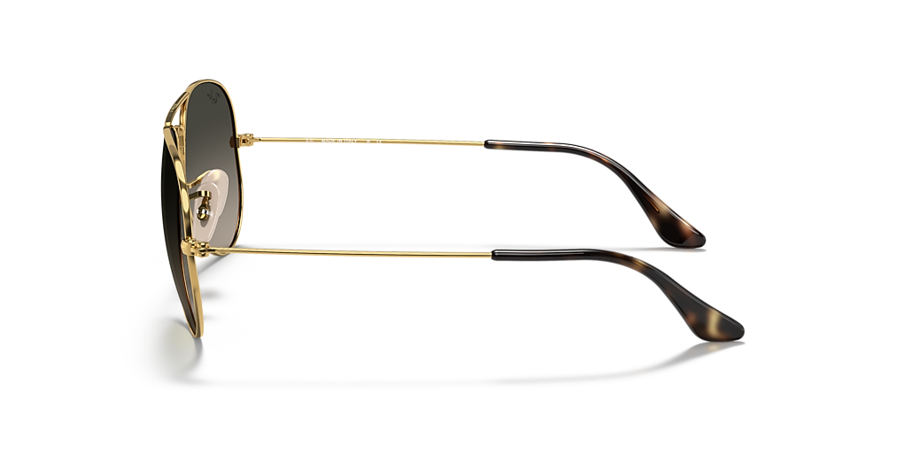 Ray-Ban Aviator Havana Collection XL (58 - 14) with Grey lenses