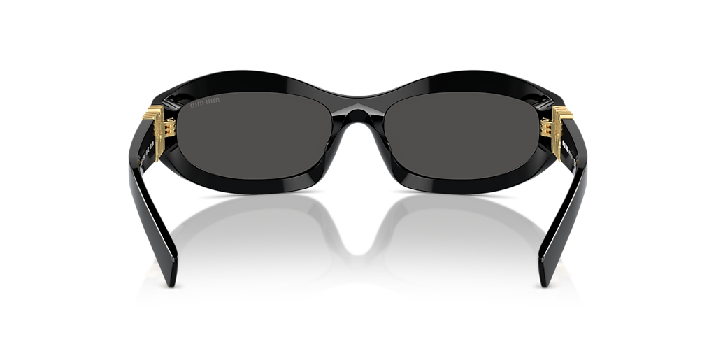 Miu Miu MU 14ZS S (59 - 17) with Grey lenses and Black frame