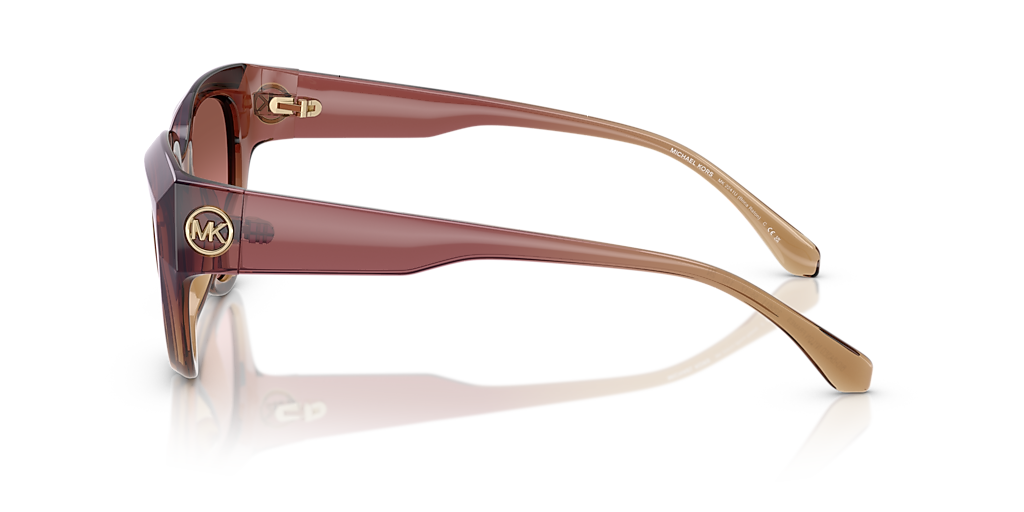 Michael Kors Boca Raton L (55 - 17) com Lentes Marrom e Armação
