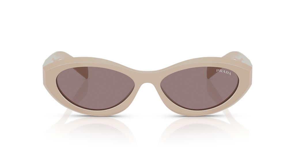 Prada PR 26ZSF L (56 - 15) with Violet lenses and Pink frame