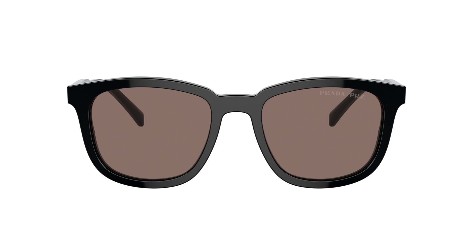 Prada PR A21S M (53 - 20) with Brown lenses and Black frame
