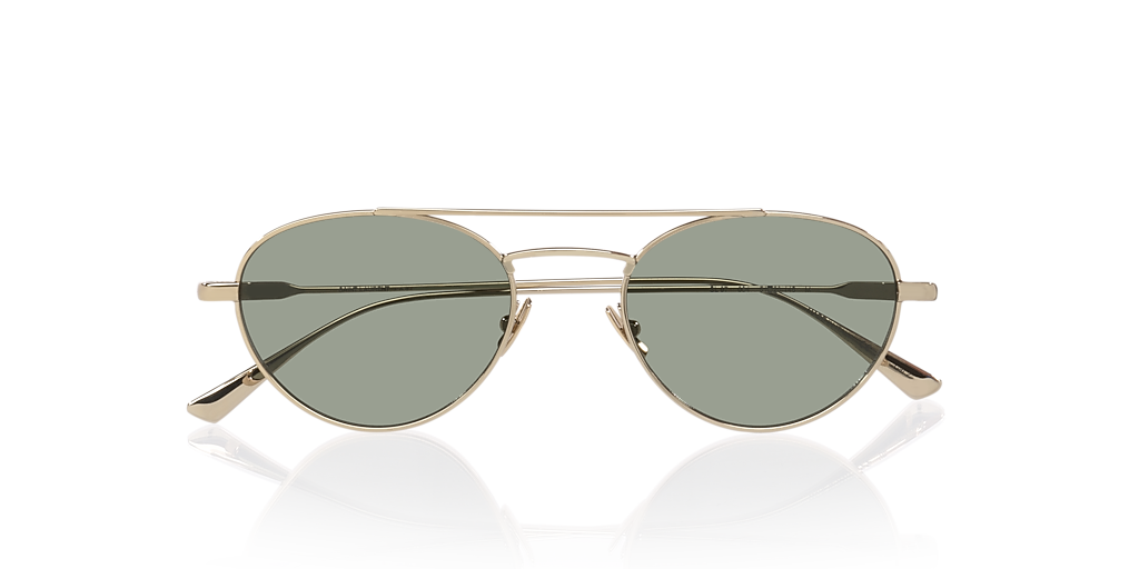 Saint Laurent SL97 M (51 - 20) with Green lenses and Gold frame