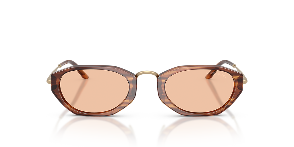 Giorgio Armani AR8242 L (50 - 23) with Brown lenses and Tortoise