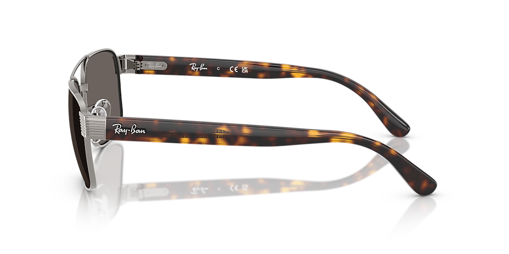 Ray-Ban RB3751 L (58 - 17) with Grey lenses and Grey frame