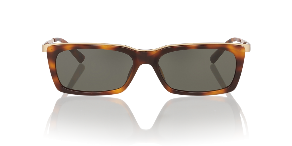 Saint Laurent SL 766 L (57 - 17) with Grey lenses and Tortoise
