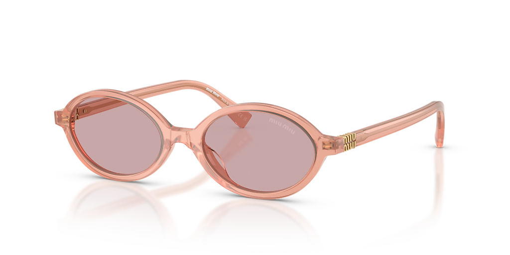 Miu Miu MU 04ZS S (50 - 18) with Pink lenses and Pink frame