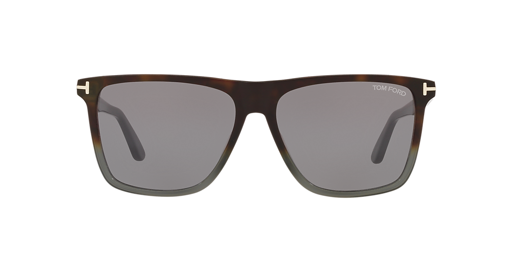 Tom Ford FT0832 XXL (59 - 15) with Grey lenses and Tortoise frame