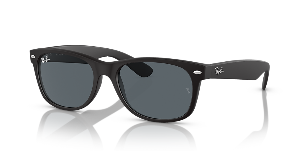 Ray-Ban New Wayfarer Classic M (55 - 18) with Blue lenses and