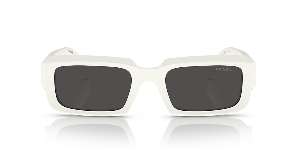 Prada PR 27ZS L (54 - 21) with Grey lenses and White frame
