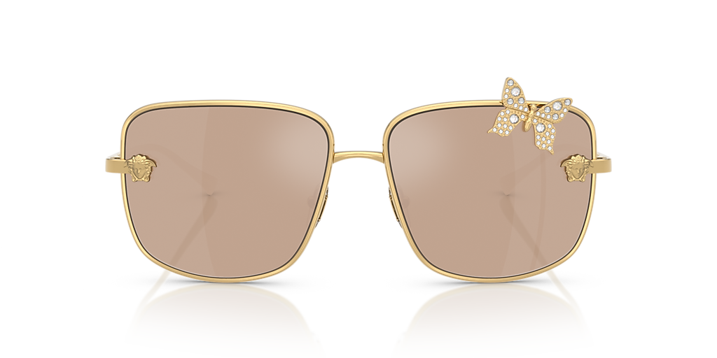 Versace VE2282 XL (59 - 15) with Gold lenses and Gold frame