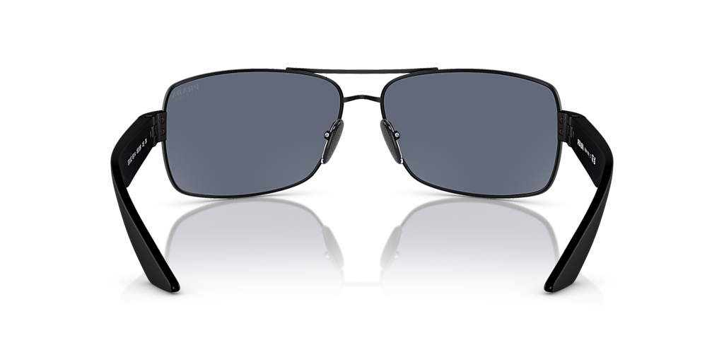 Prada Linea Rossa PS 50ZS XXL (65 - 14) with Blue lenses and Black