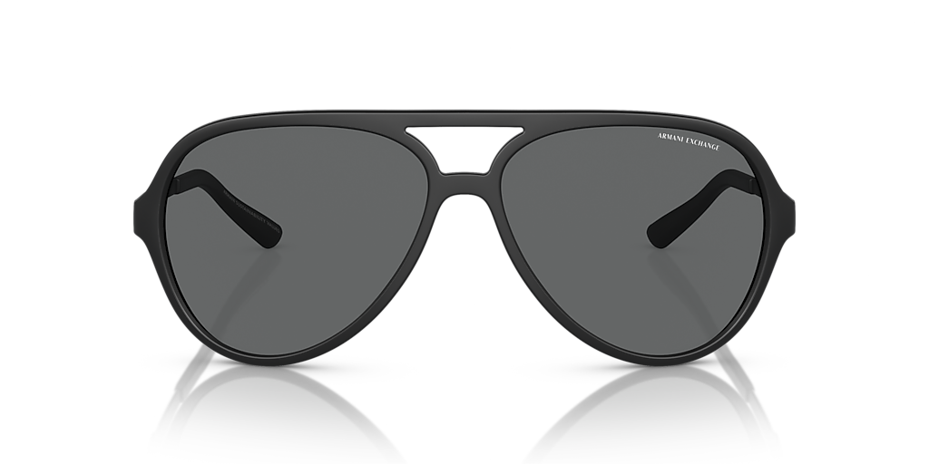 Armani Exchange AX4133S XL (60 - 14) com Lentes Cinza e Armação