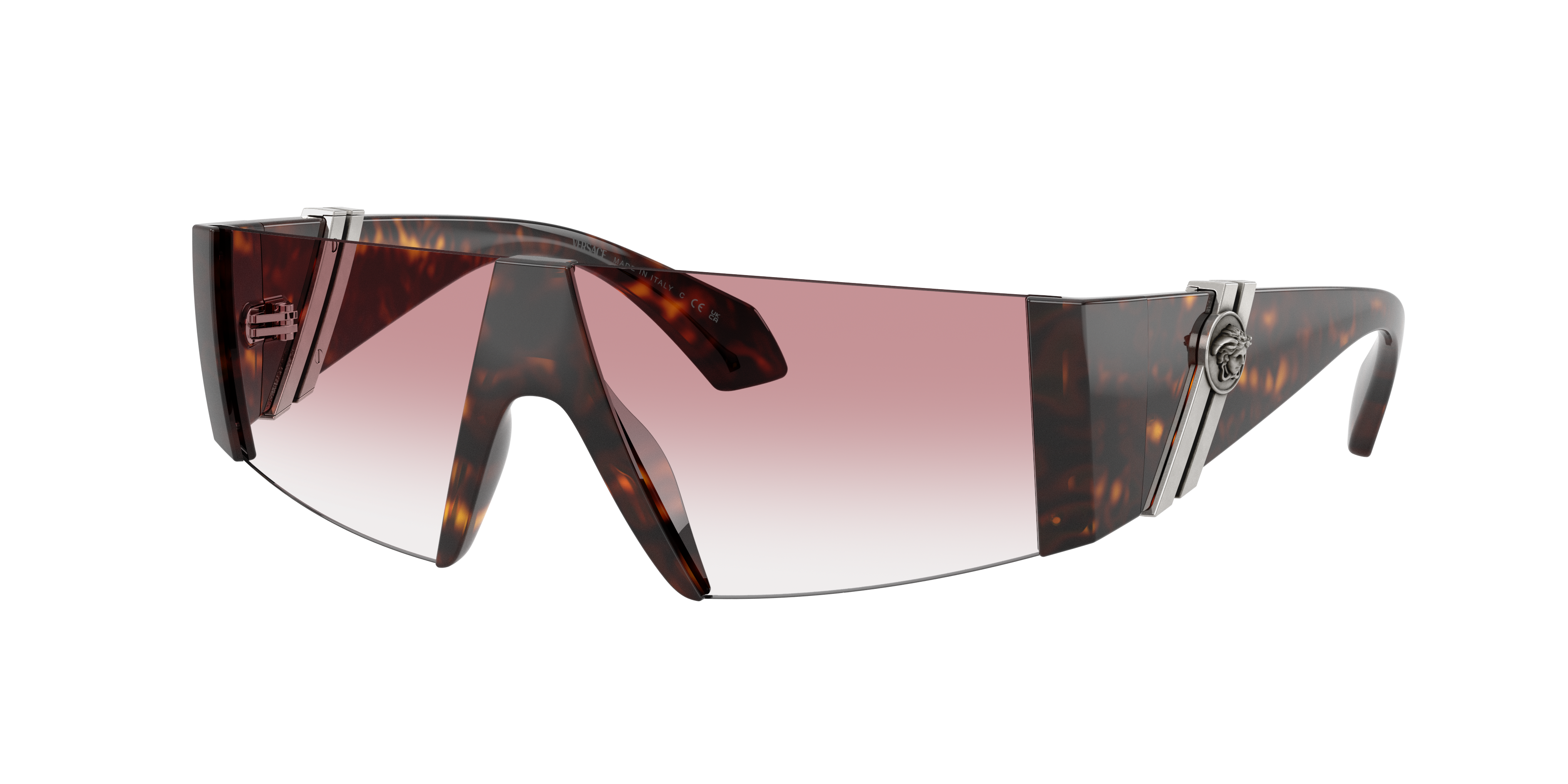 Versace Woman Sunglass VE4516 -  Frame color: Havana, Lens color: Clear Gradient Pink