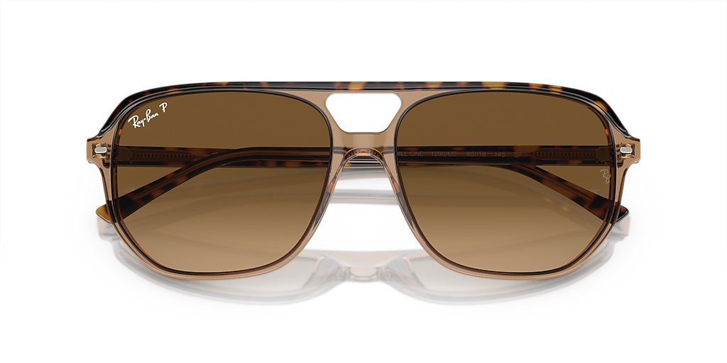 Ray-Ban Bill One XL (60 - 16) with Brown lenses and Tortoise frame