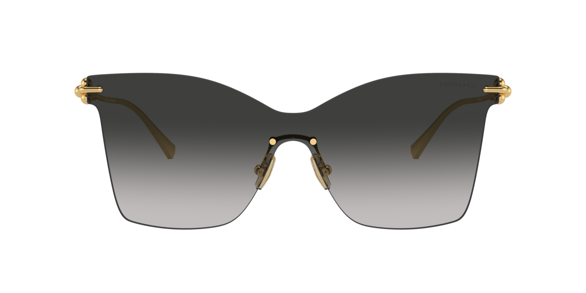 TINK☆TIFFA① Tiffany & Co. TF3103K XXL (0 - 143) with Grey lenses and Gold
