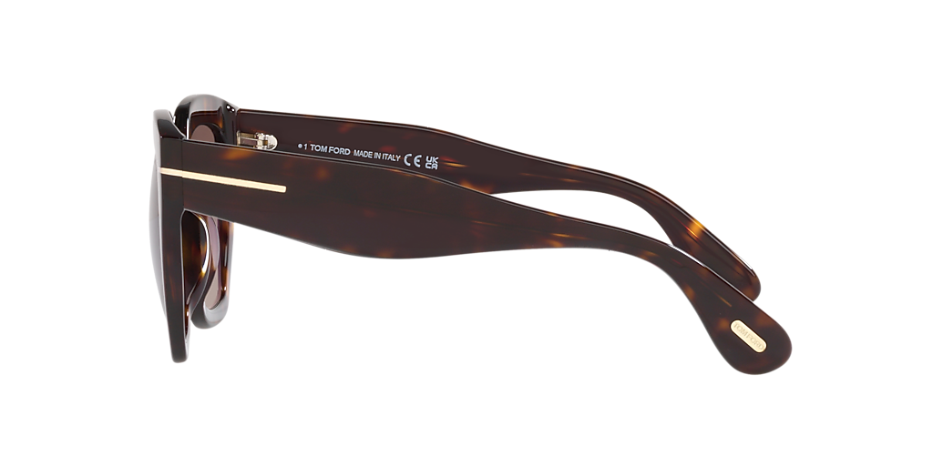 Tom Ford FT0939 XXL (56 - 17) with Brown lenses and Tortoise frame