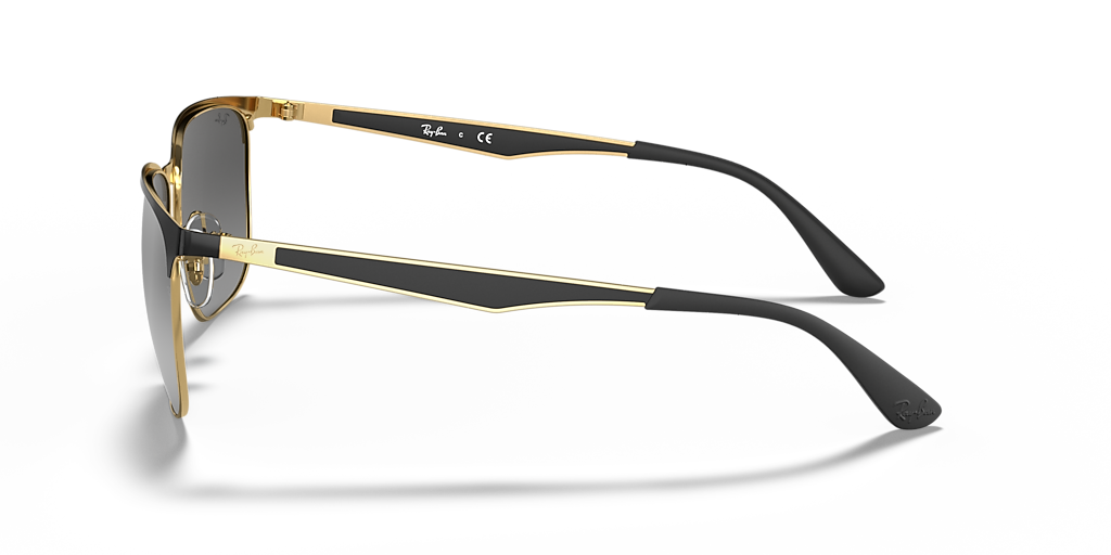 Ray-Ban RB3569 XL (59 - 17) with Grey lenses and Black frame
