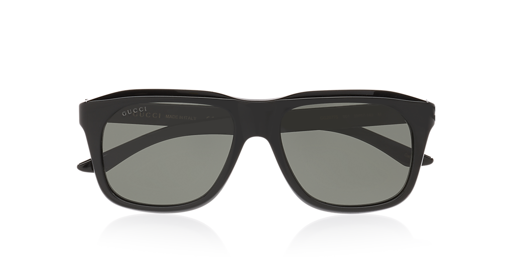 Gucci Gg2077S M (55 - 17) with Grey lenses and Black frame