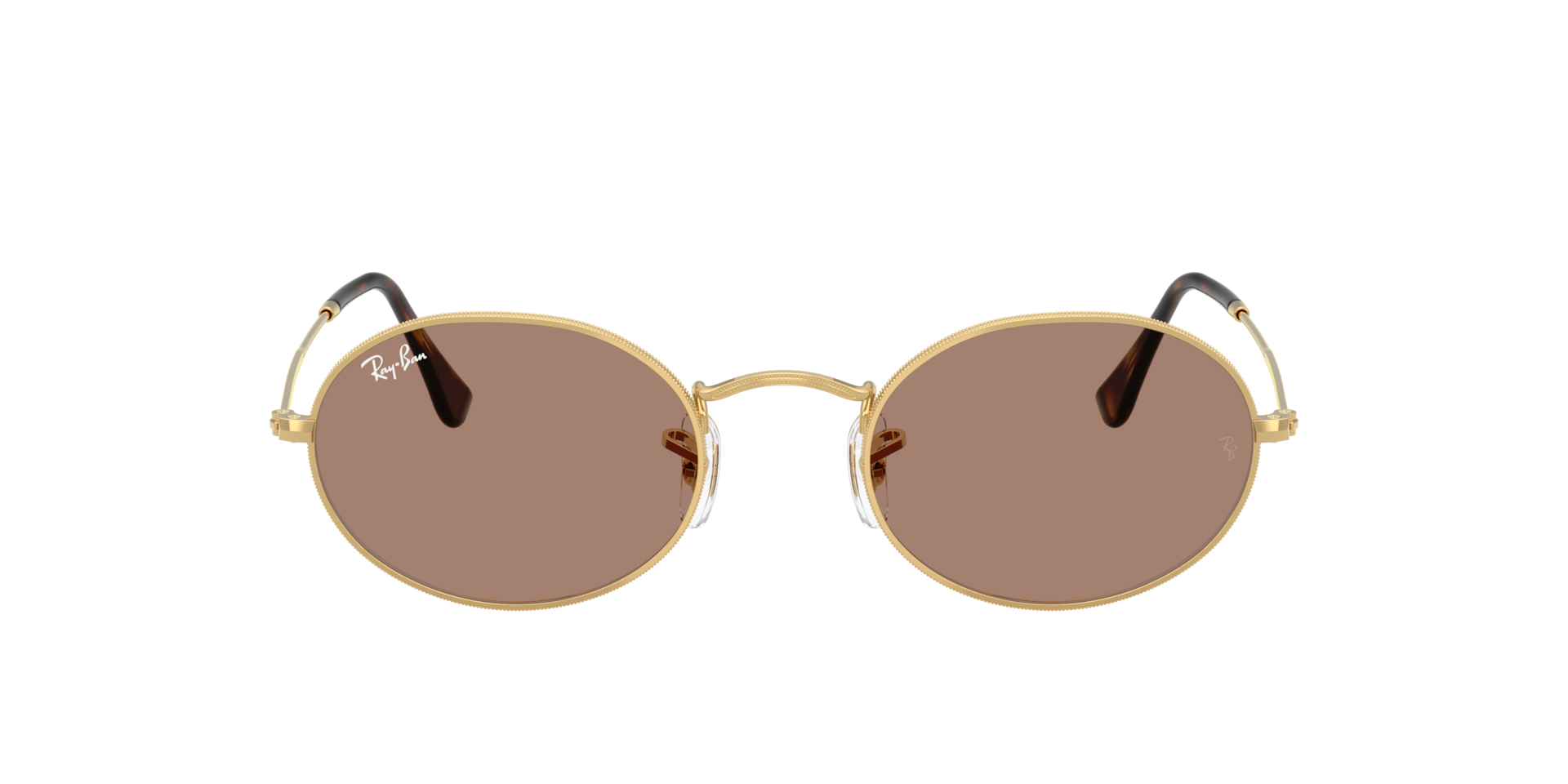 Ray-Ban Oval Metal Summer Capsule M (51 - 21) with Violet lenses