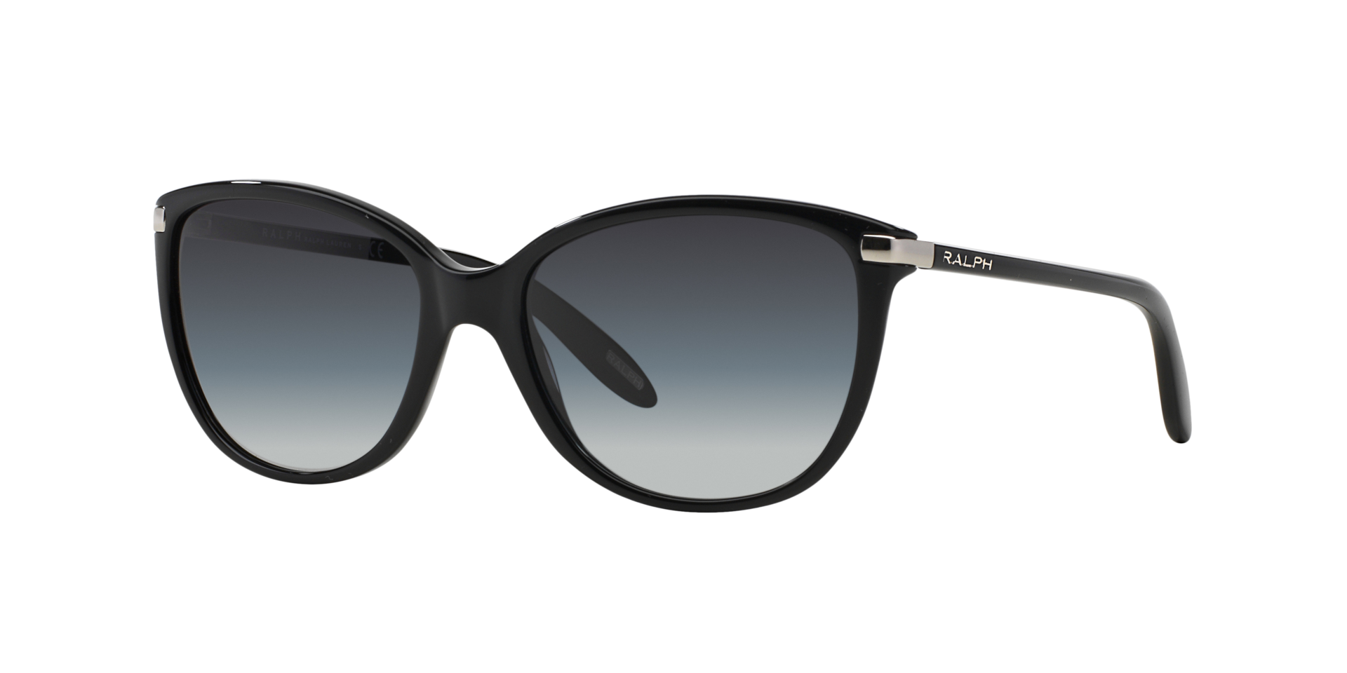 Ralph Femme Sunglass RA5160 - Couleur du Monture Noir brillant Couleur de Lentille Dgrad Gris 109 €