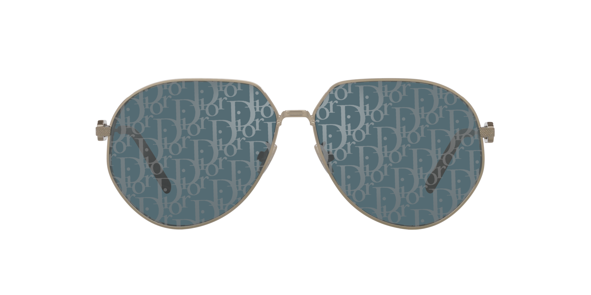DIOR Dm40026U L (61 - 13) with Blue lenses and Grey frame