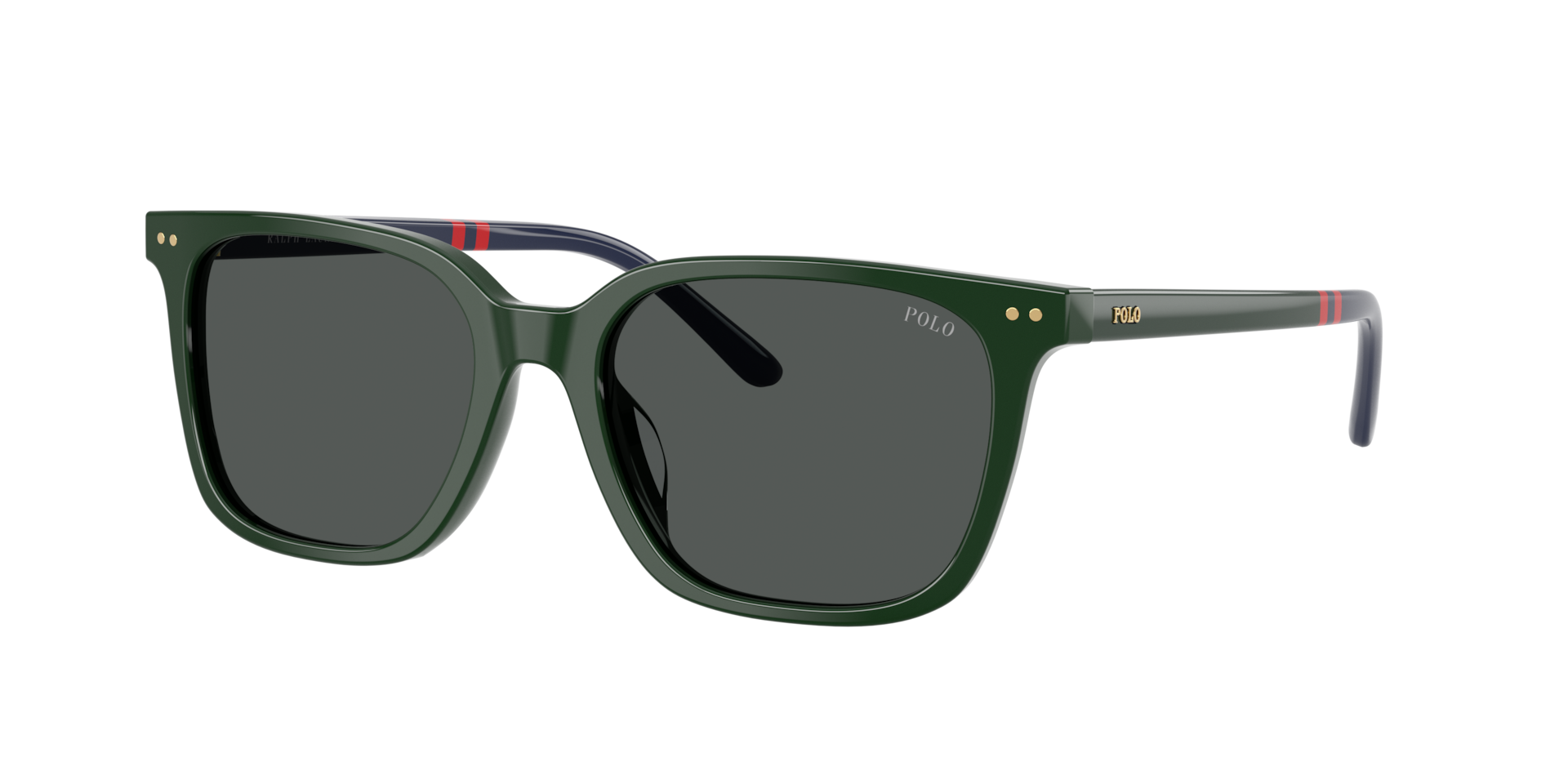 Polo Ralph Lauren Man Sunglass PH4235U -  Frame color: Shiny Green, Lens color: Dark Grey