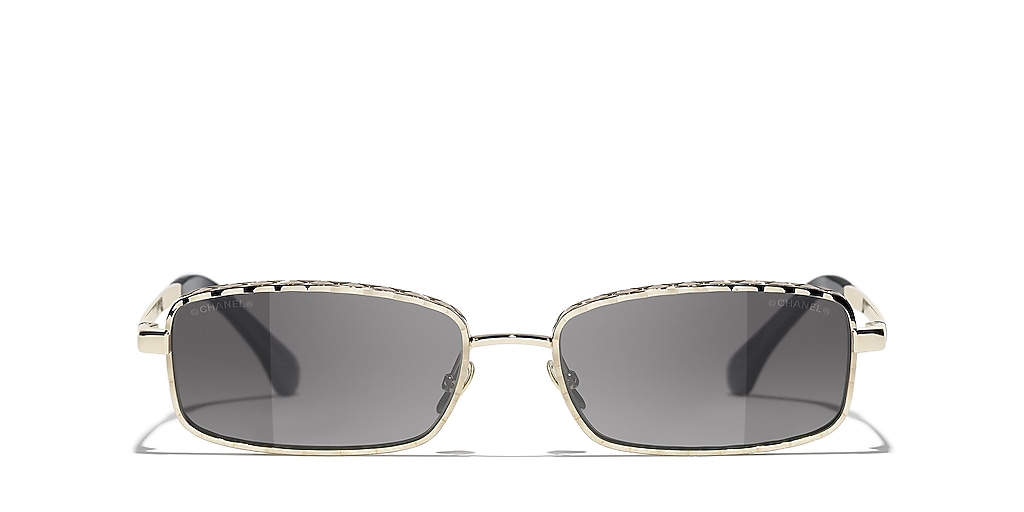 Chanel Rectangle Sunglasses CH4295 XXL (58 - 17) with Grey lenses