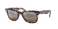 Ray-Ban Original Wayfarer Polarized+ Lenses L (50 - 22) with Blue