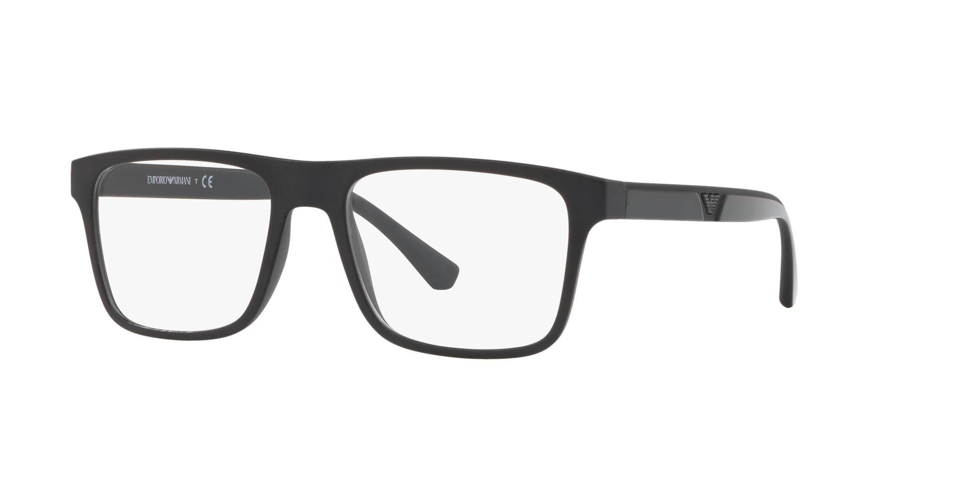 Emporio Armani Man Sunglass EA4115 -  Frame color: Matte Black, Lens color: Clear