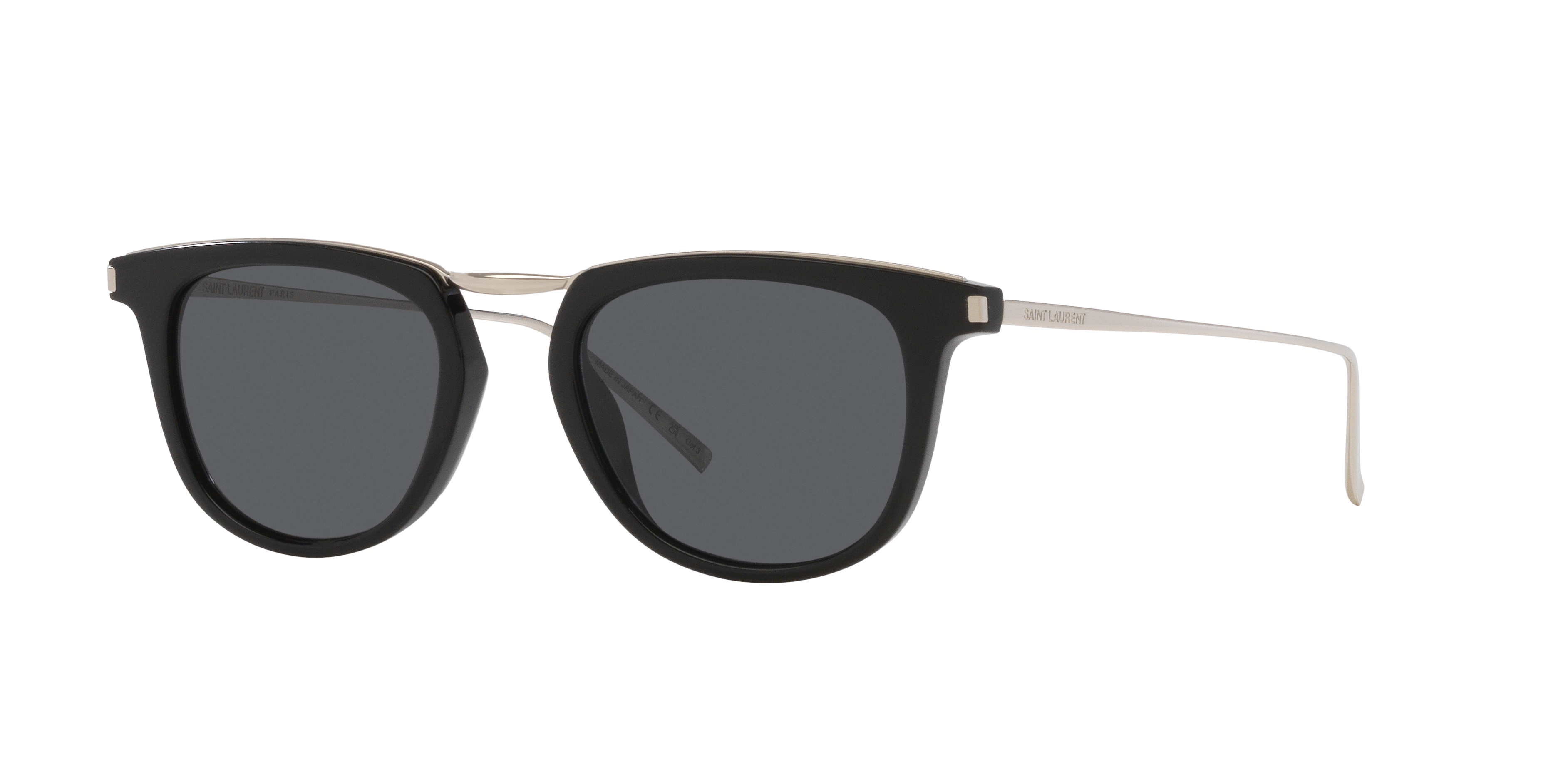 【QQ】【美品】SAINT LAURENT ブラック サングラス Saint Laurent SL 753 L (50 - 20) with Black lenses and Black frame