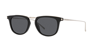 Saint Laurent SL 557 Shade XL (53 - 20) with Black lenses and