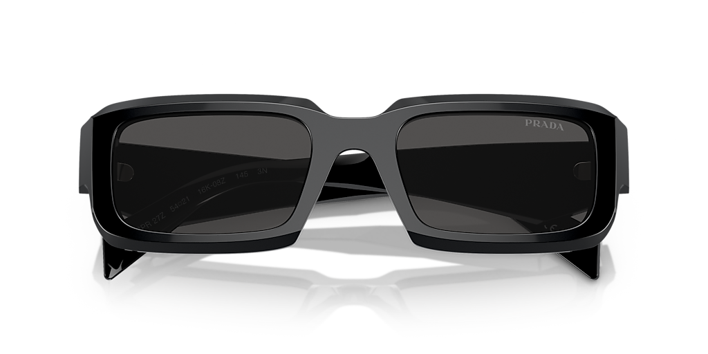 Prada PR 27ZS L (54 - 21) with Grey lenses and Black frame