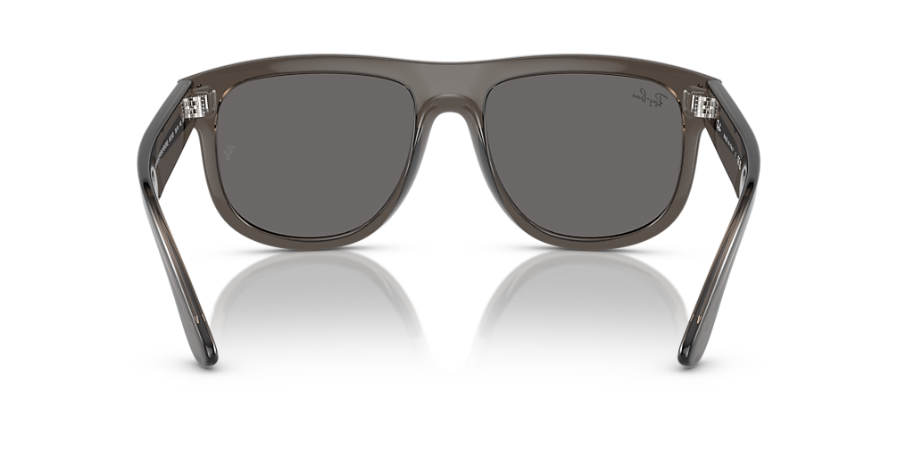 Ray-Ban Boyfriend Reverse L (56 - 18) with Silver lenses and Grey