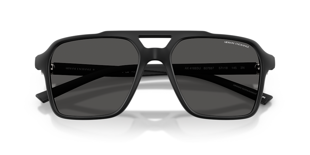 Armani Exchange 0AX4166SU L (57 - 18) with Grey lenses and Black