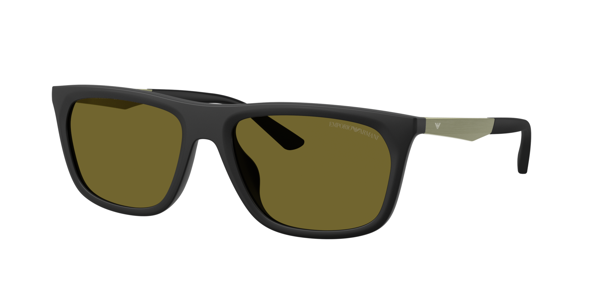 Emporio Armani Homme Sunglass EA4272U - Couleur du Monture: Noir mat, Couleur de Lentille: Vert foncé