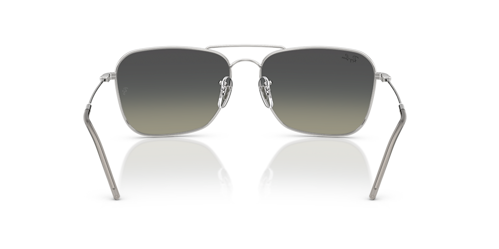 Ray-Ban Caravan Reverse XXL (61 - 15) with Grey lenses and Silver