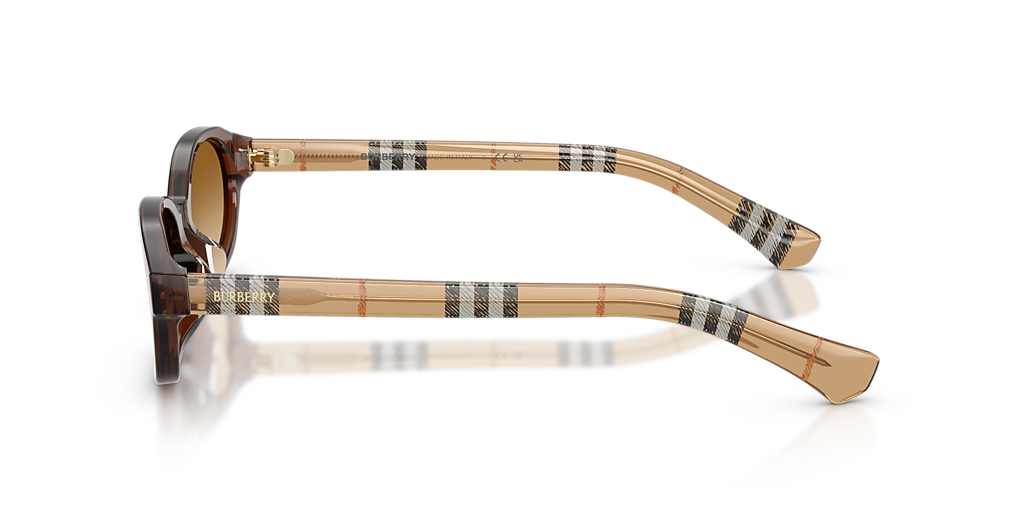 Burberry BE4508D XL (56 - 20) with Brown lenses and Brown frame