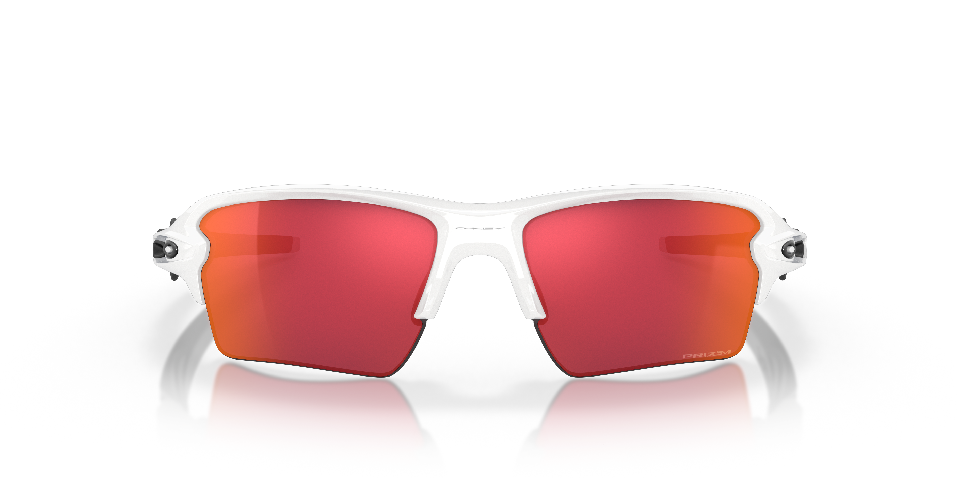 Oakley Flak® 2.0 XL S (59 - 12) with Red lenses and White frame