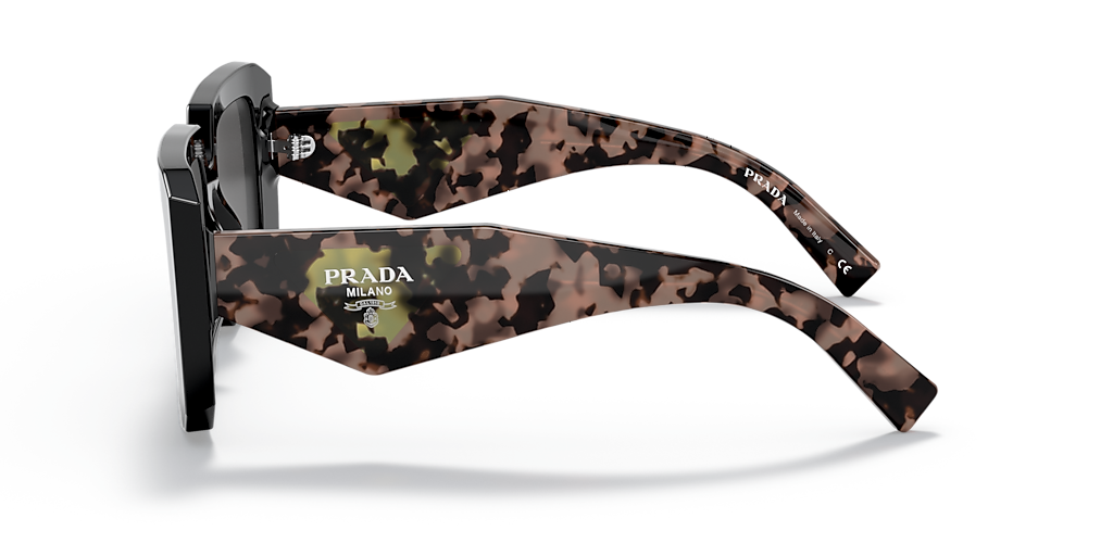 Prada PR 23YS XS (51 - 19) with Grey lenses and Black frame