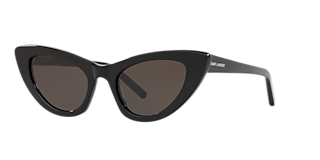Saint Laurent SL 746 XXS (48 - 23) with Black lenses and Black