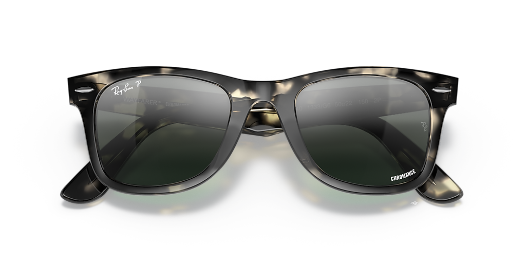 Ray-Ban Original Wayfarer Polarized+ Lenses L (50 - 22) with Blue