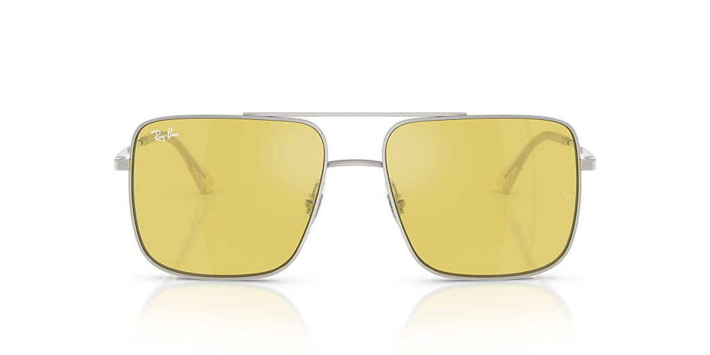 Ray-Ban Ari Bio-Based L (56 - 16) with Yellow lenses and  display picture 1