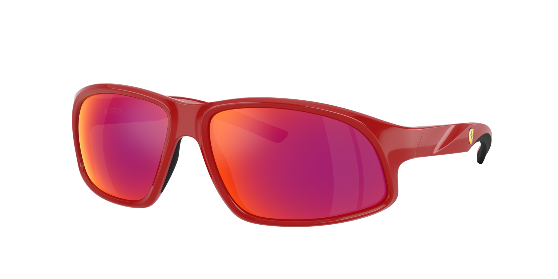 Scuderia Ferrari Man Sunglass FZ6016U -  Frame color: Red Ferrari, Lens color: Red Gold Mirror