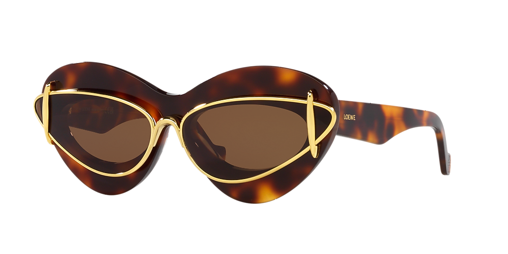Loewe Double Frame LW40119I XXL (67 - 14) with Brown lenses  display picture 1