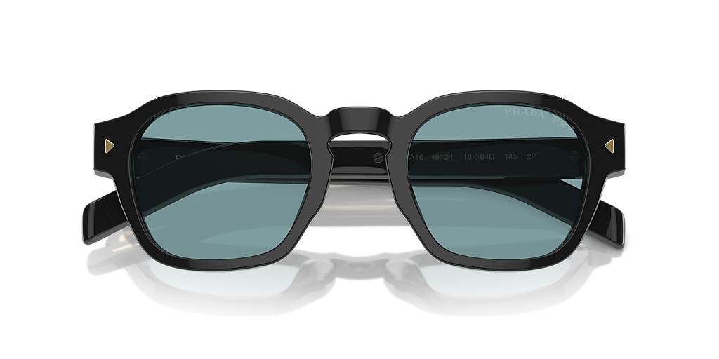 Prada PR A16S L (52 - 24) with Green lenses and Black frame