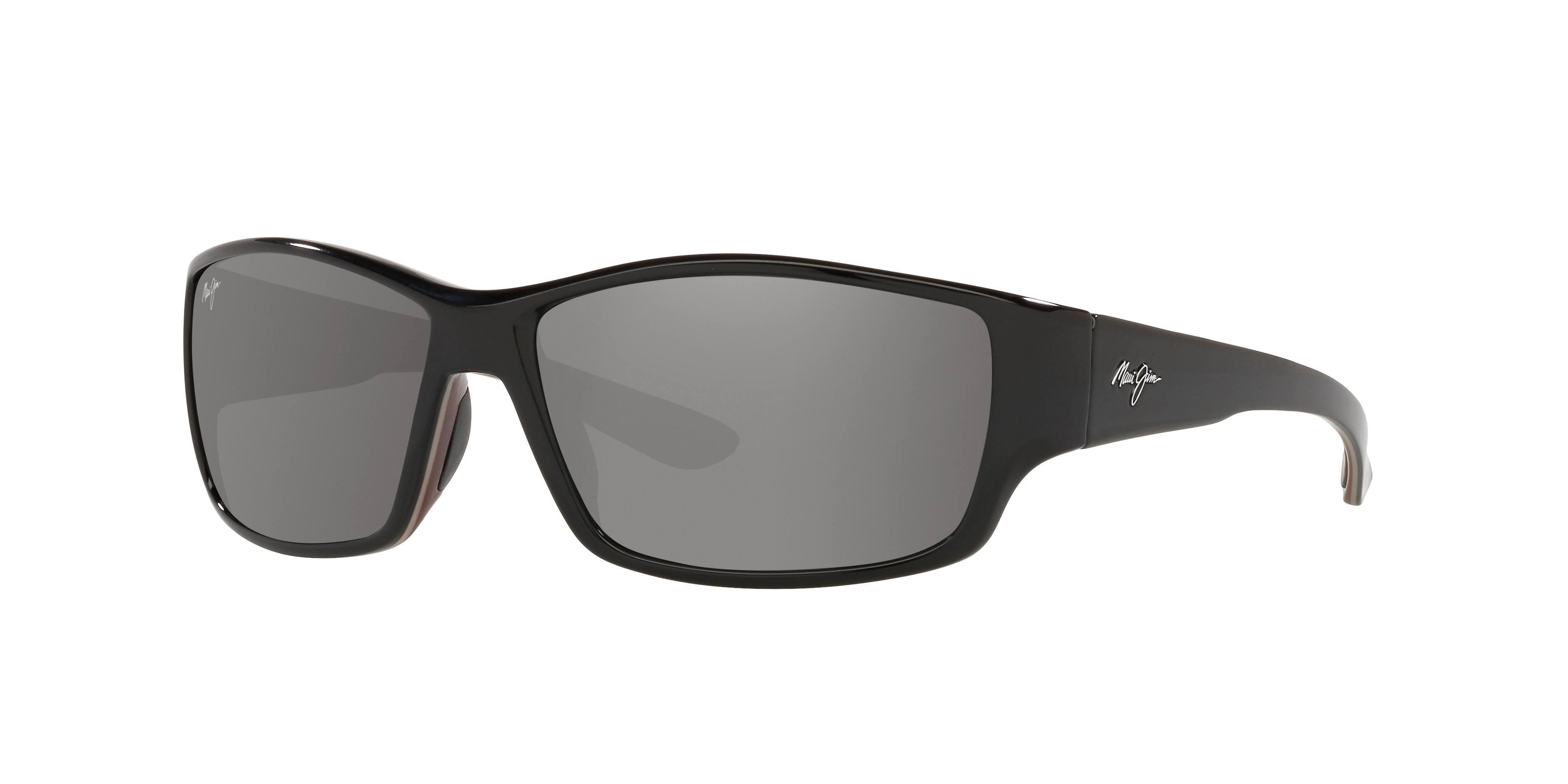 Maui Jim Man Sunglass Local Kine -  Frame color: Black, Lens color: Neutral Grey