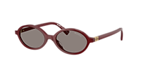 Miu Miu MU 04ZS S (50 - 18) with Red lenses and Tortoise frame